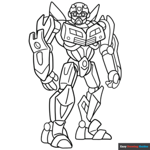 Bumblebee From Transformer Coloring Page Easy Drawing Guides Bumblebee From Transformer Coloring Page Easy Drawing Guides