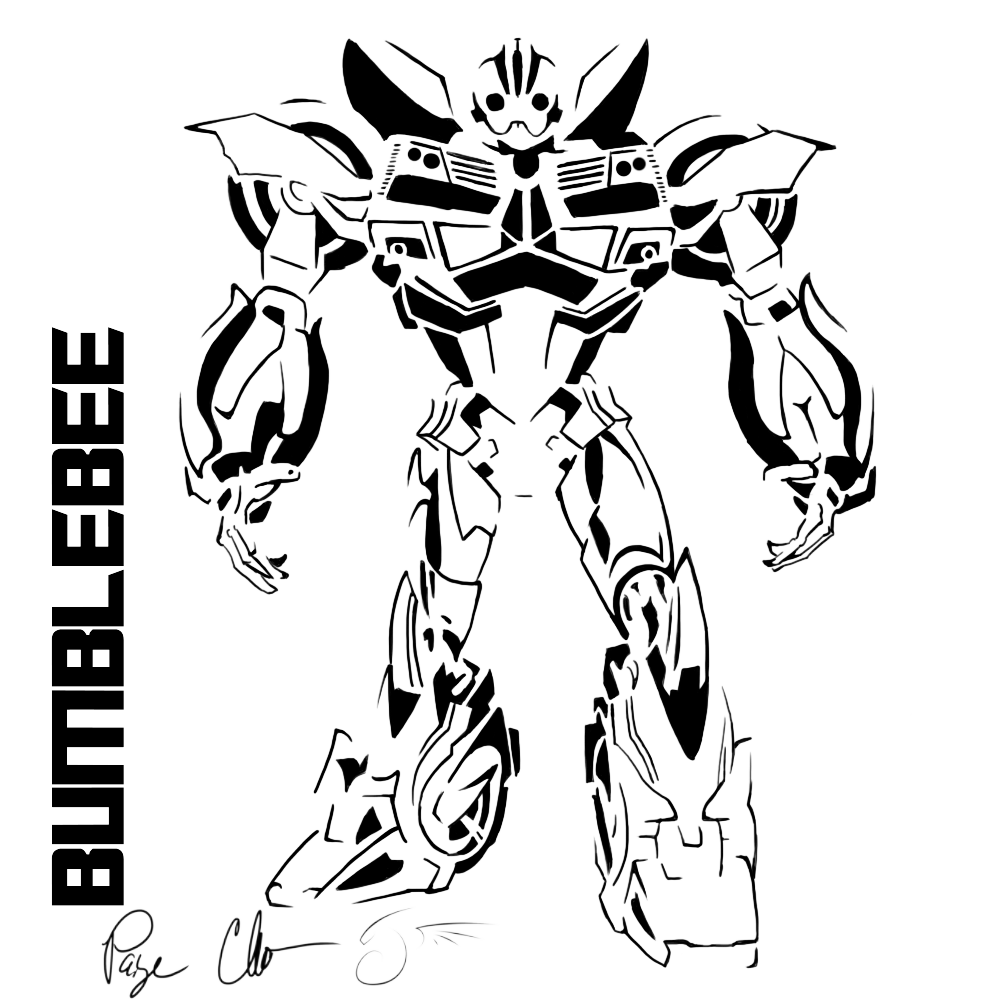 Bumblebee Transformer Coloring Pages Printable At GetColorings 