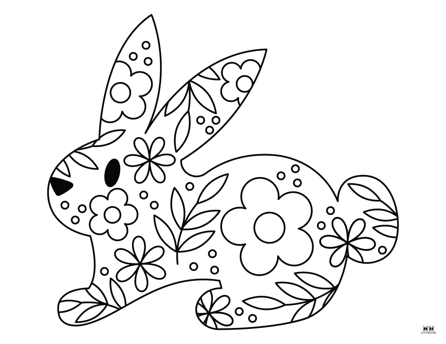 Bunny Coloring Pages 28 FREE Pages Printabulls Bunny Coloring Pages 28 FREE Pages Printabulls