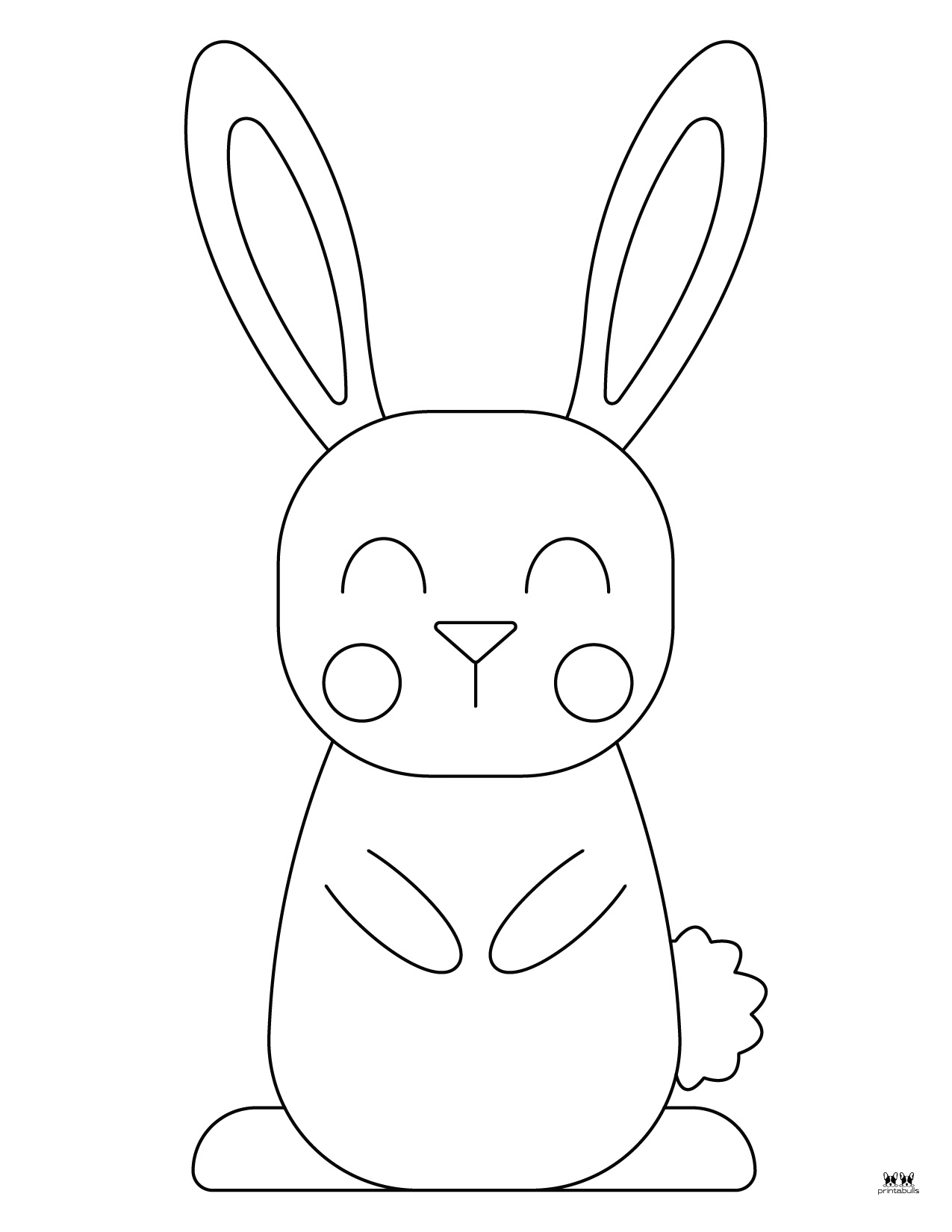 bunny coloring sheet printable bunny coloring sheet printable