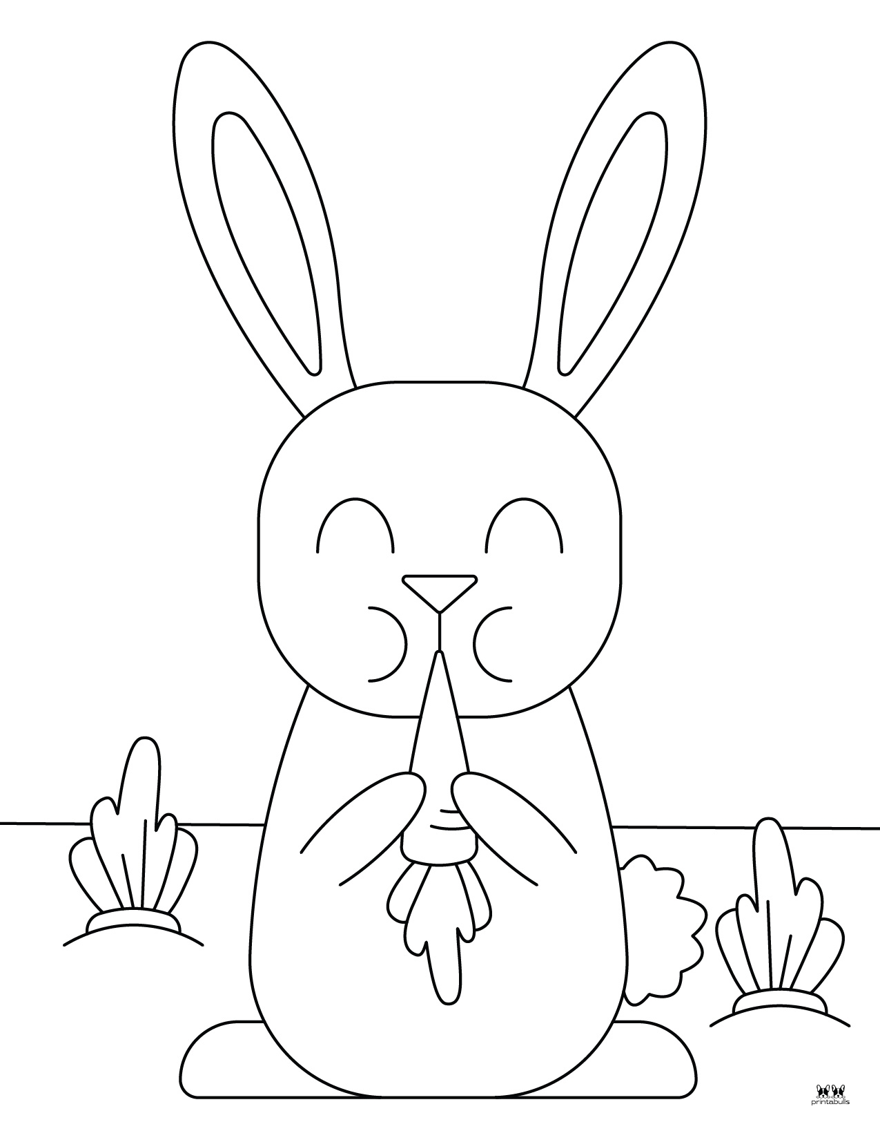 Bunny Coloring Pages 28 FREE Pages Printabulls Bunny Coloring Pages 28 FREE Pages Printabulls