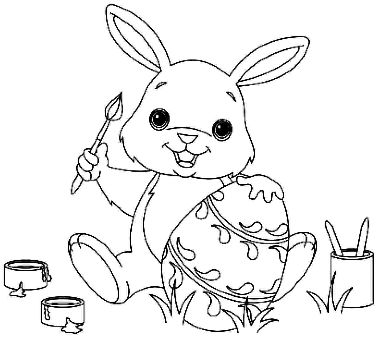 Bunny Coloring Pages For Adults At GetColorings Free Printable 