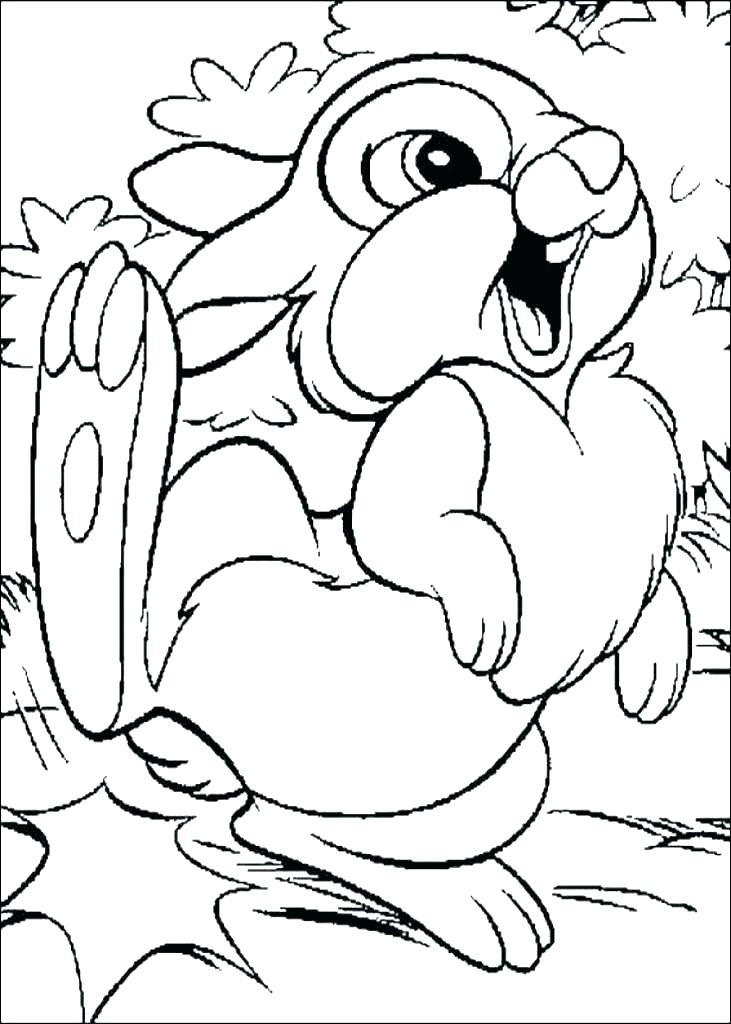 Bunny Coloring Pages For Adults At GetColorings Free Printable 