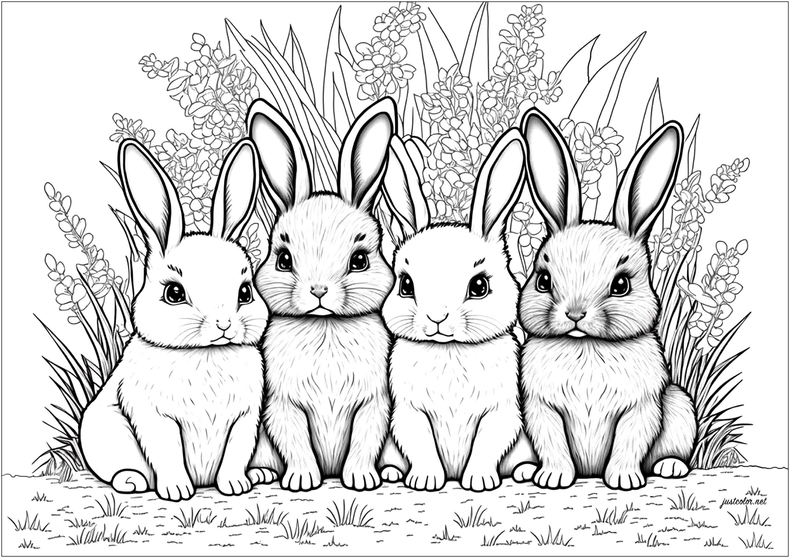 Bunny Coloring Sheet Free Printable Printable Free Templates Bunny Coloring Sheet Free Printable Printable Free Templates