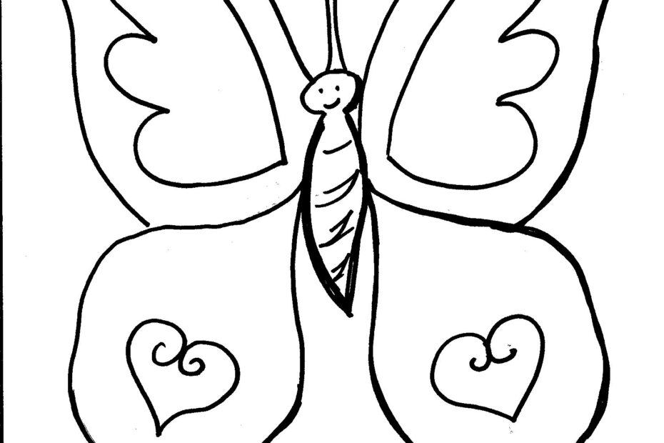 Butterfly Printable Coloring Sheet Coloring Pages Kid Vrogue co