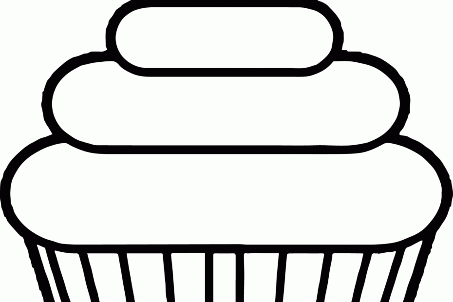 Cake Coloring Page Coloring Home