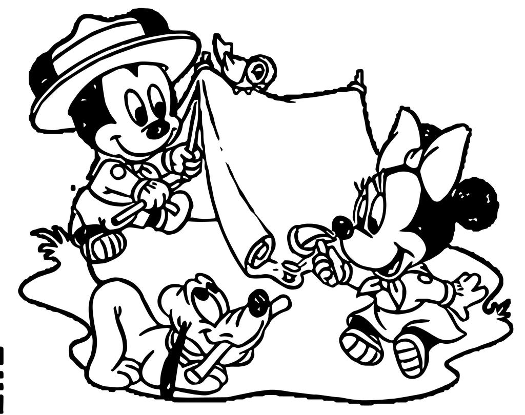Camping Coloring Pages Mickey Coloring Sheets Free Printable Coloring Camping Coloring Pages Mickey Coloring Sheets Free Printable Coloring