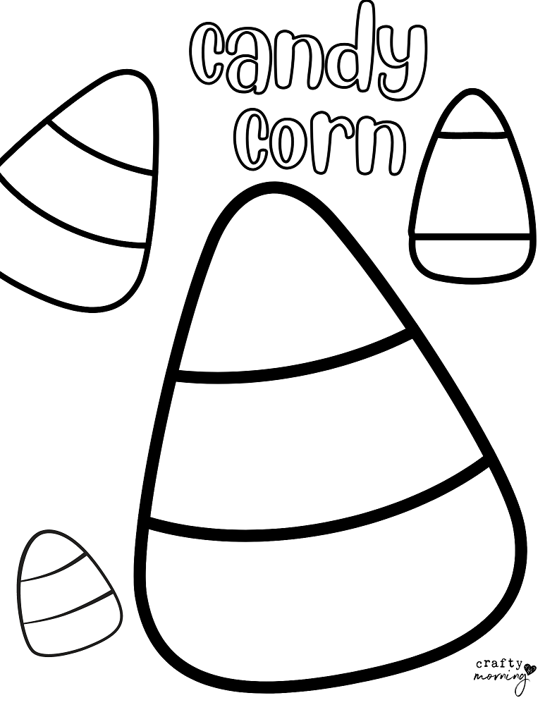 candy corn printable coloring sheet candy corn printable coloring sheet