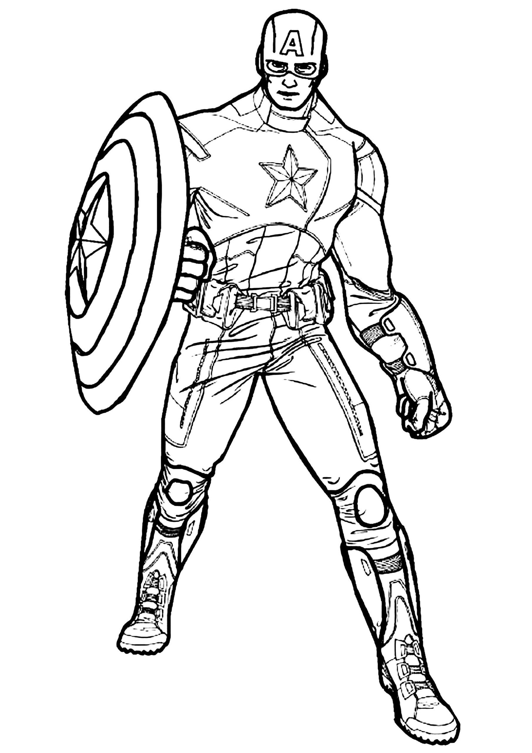 Captain America Captain America Coloring Pages Captain America Captain America Coloring Pages