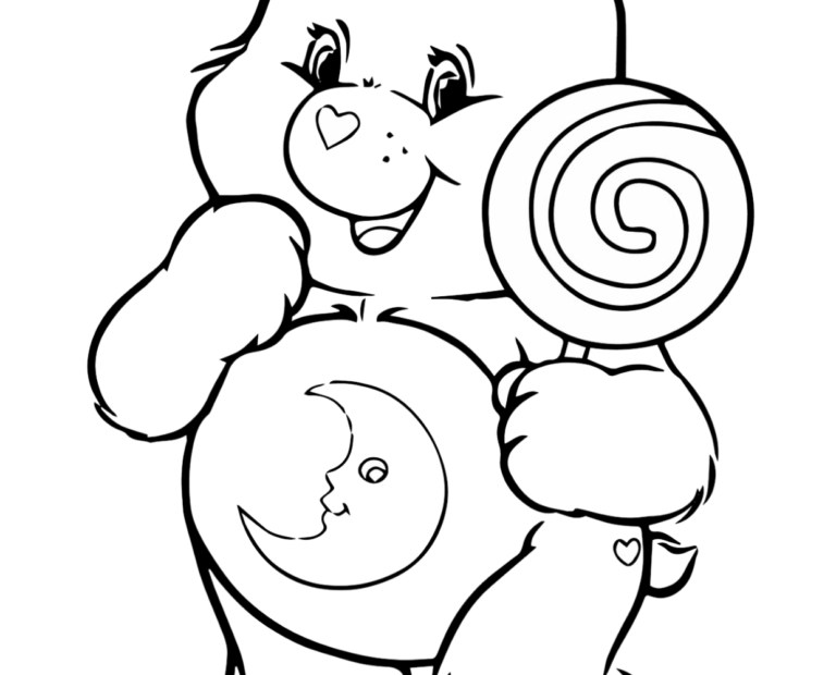 Care Bears Coloring Pages BubaKids