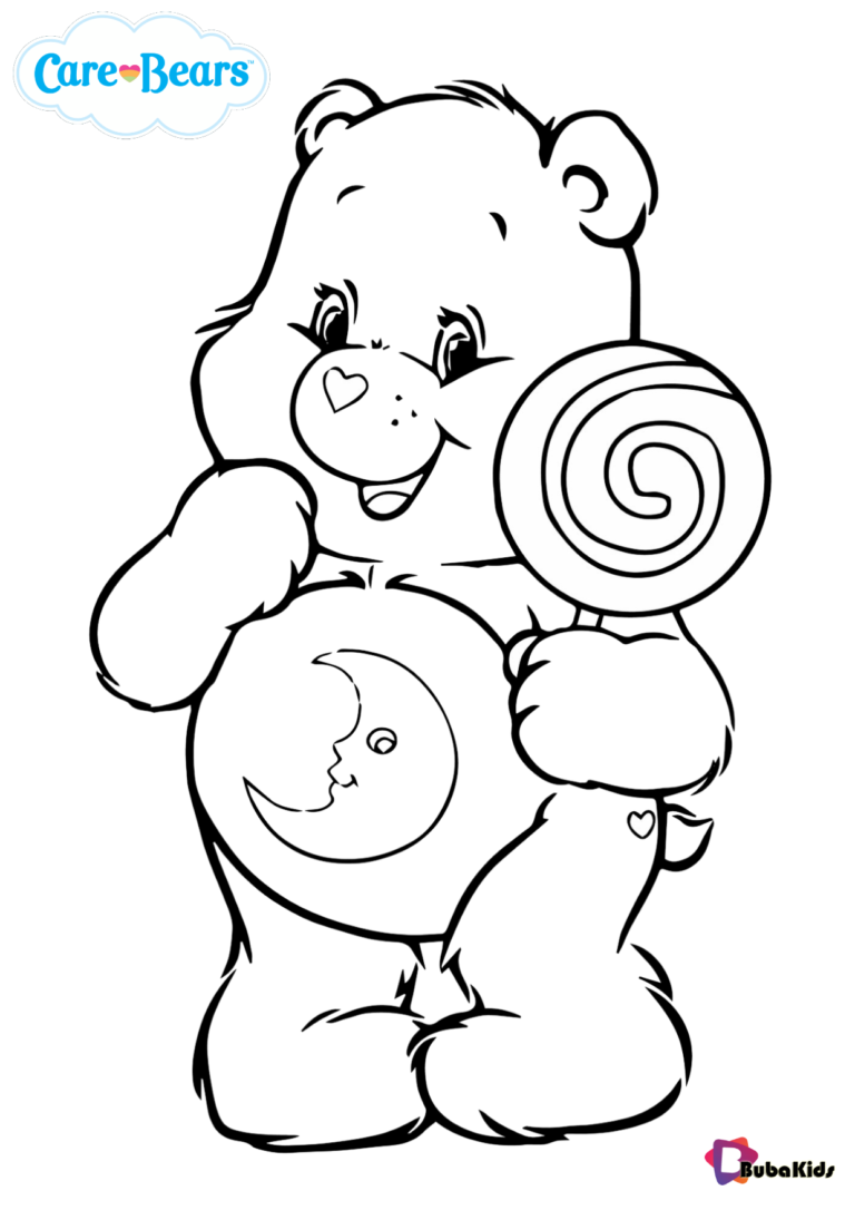 Care Bears Coloring Pages BubaKids Care Bears Coloring Pages BubaKids