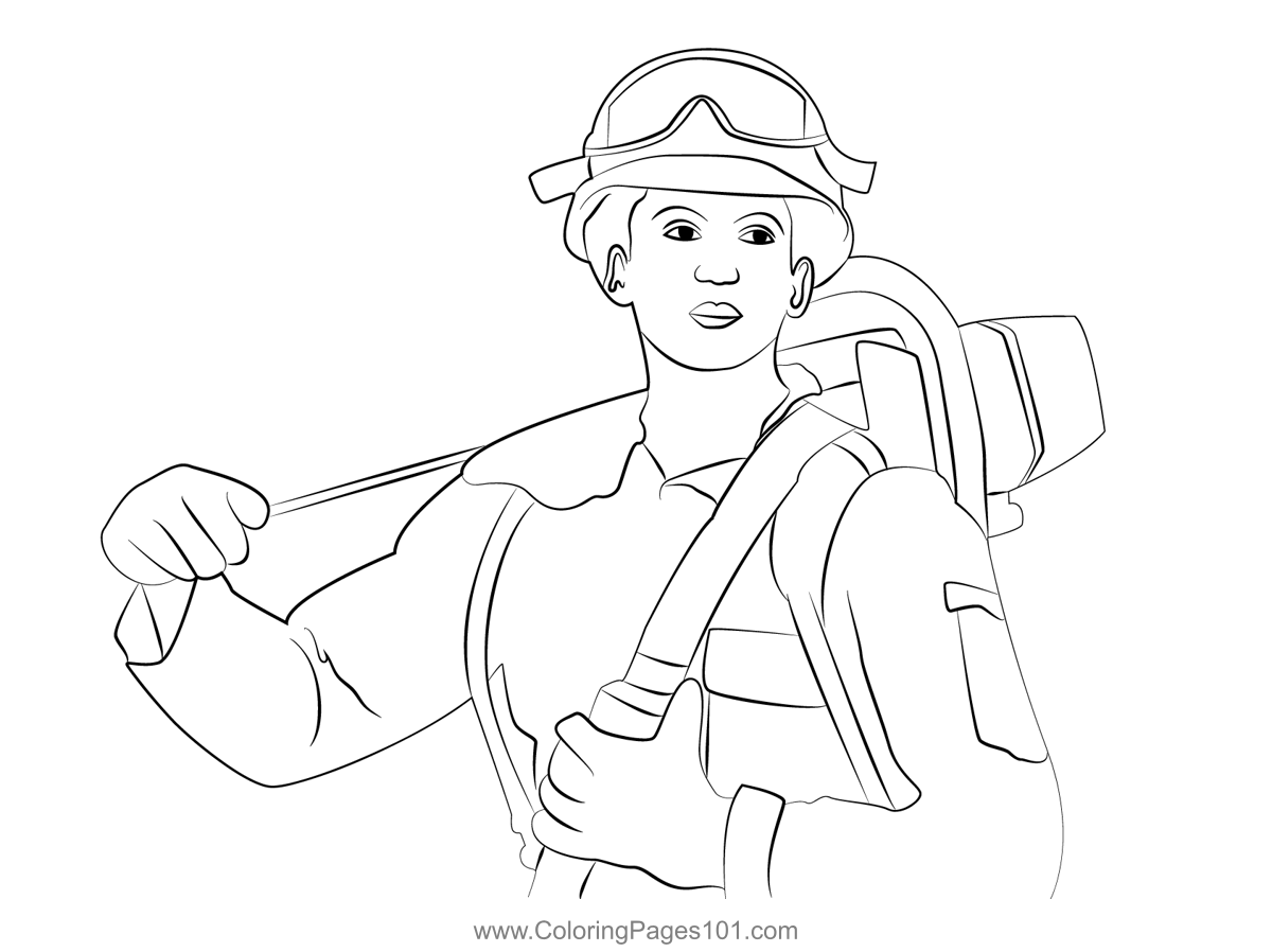 Career Person Coloring Page For Kids Free Workers Printable Coloring Career Person Coloring Page For Kids Free Workers Printable Coloring