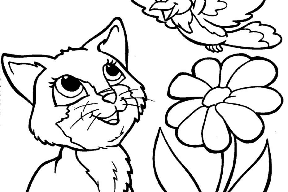 Cartoon Animal Coloring Pages To Download And Print For Free