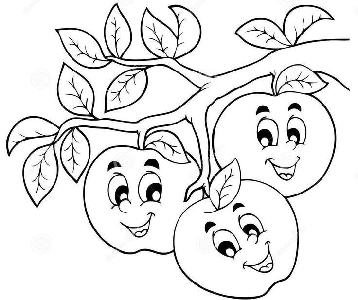 Cartoon Apples Coloring Page Free Printable Coloring Pages For Kids Cartoon Apples Coloring Page Free Printable Coloring Pages For Kids