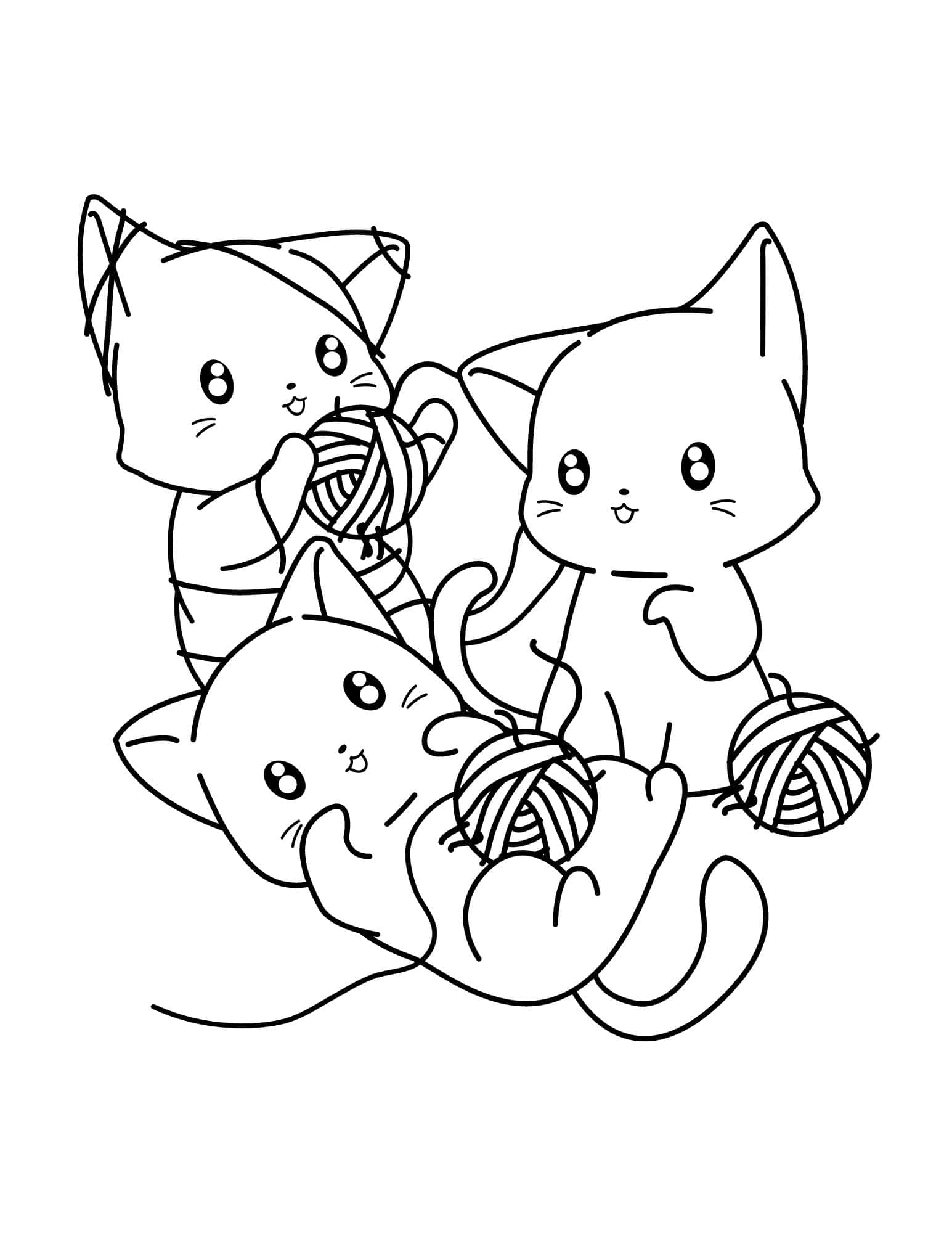 free coloring page cute