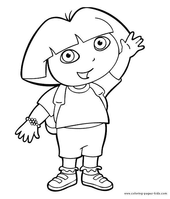 Cartoon Characters Coloring Pages Kids Cartoon Coloring Pages