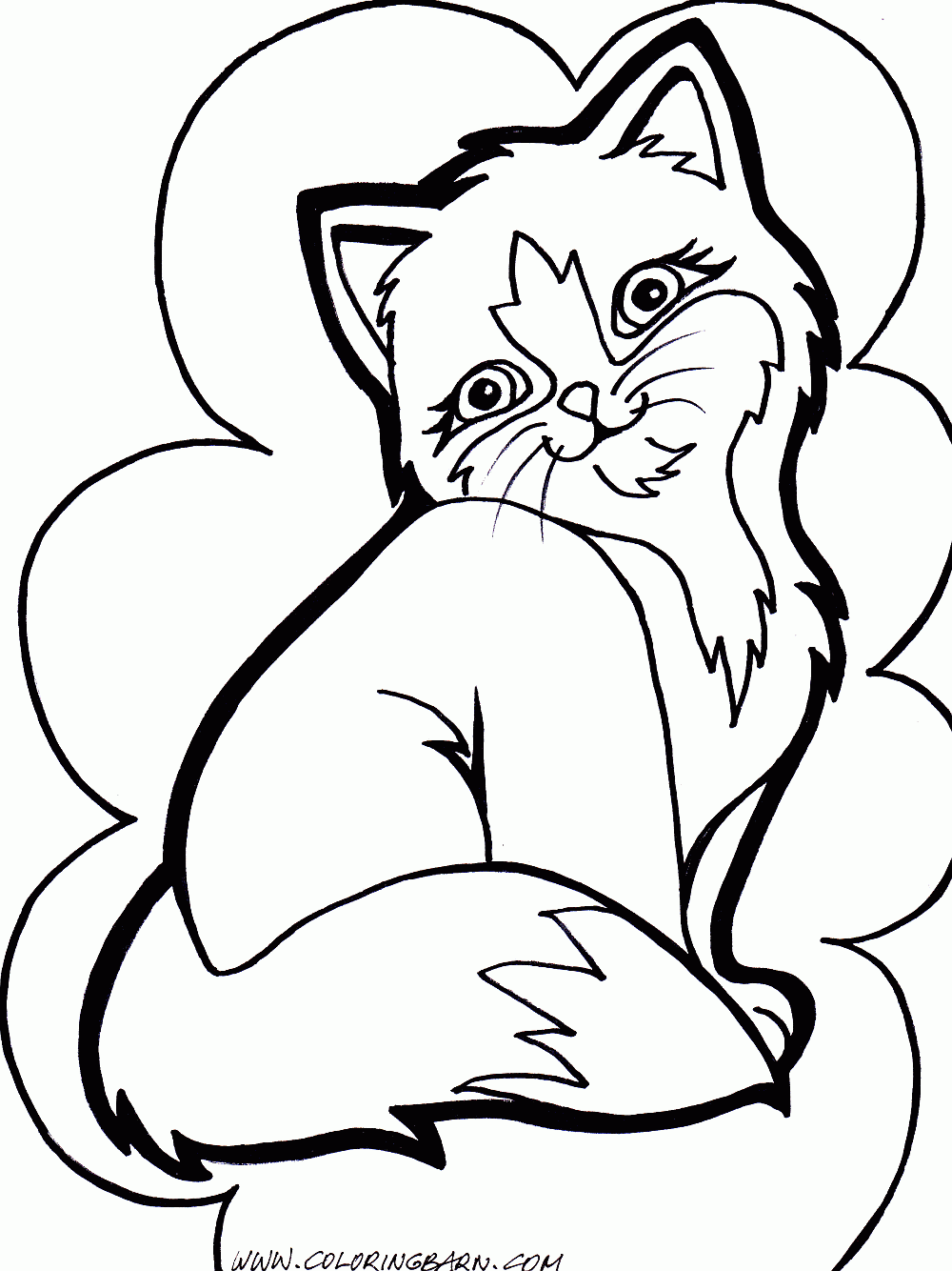 cats coloring pages printable