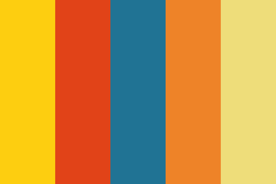 Charizard Color Palette