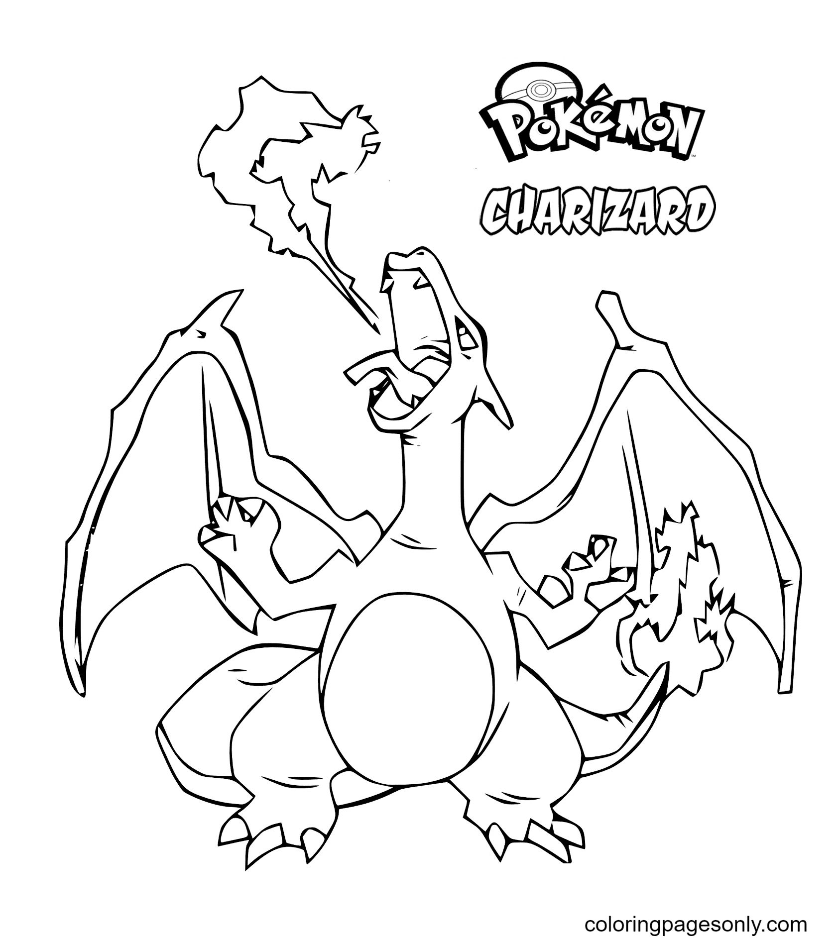 Charizard Coloring Pages Free Printable Coloring Pages Charizard Coloring Pages Free Printable Coloring Pages