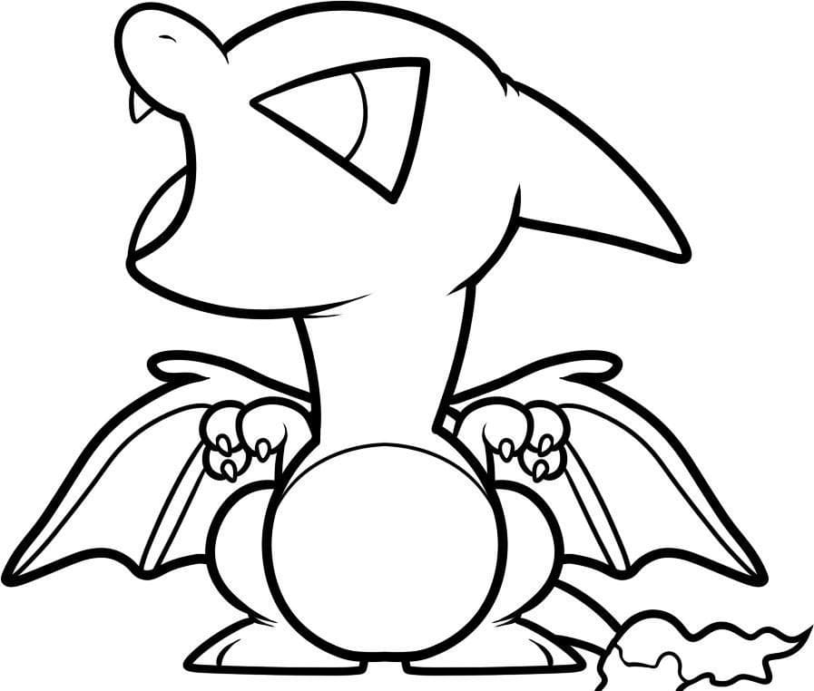 Charizard Coloring Pages Print For Free WONDER DAY Coloring Pages 