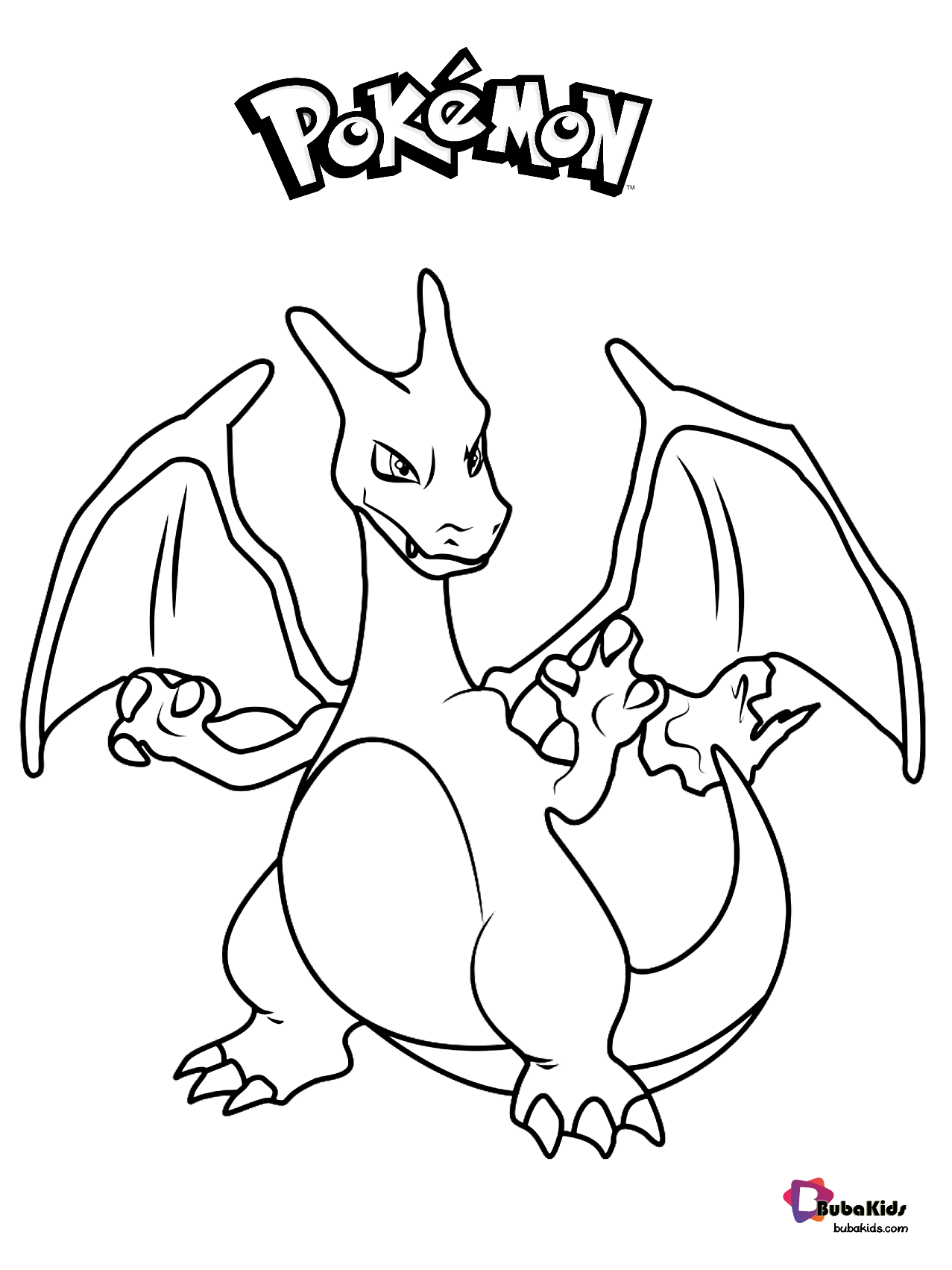 Charizard Coloring Pages Printable Charizard Coloring Pages Printable