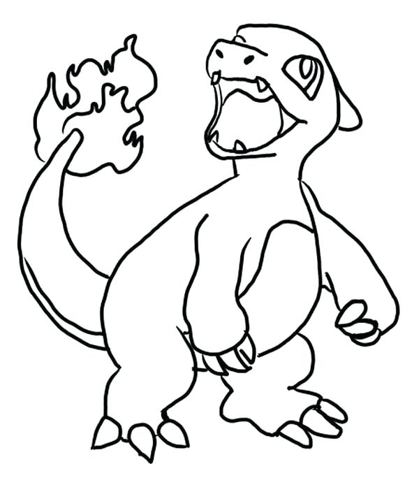 charizard colouring printable