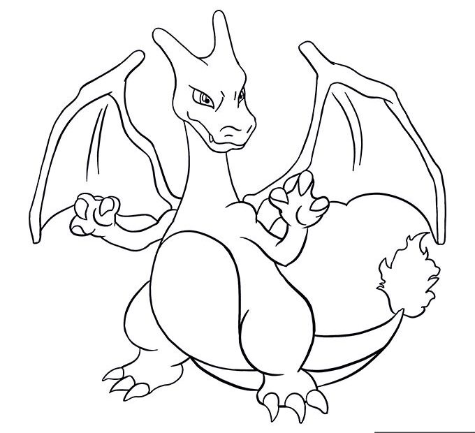 Charizard Pokemon Coloring Pages Pokemon Coloring Pokemon Coloring