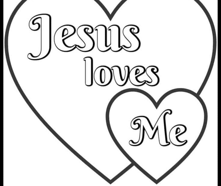 Christian Valentines Day Coloring Pages About Love 100 Free