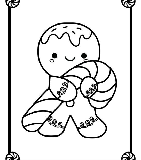 Christmas Coloring Pages 10 Cute Free Printable Downloads Cute