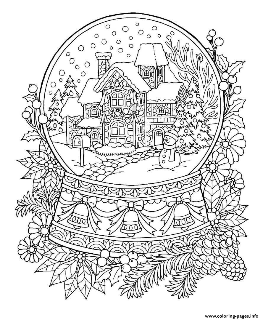 printable christmas coloring pages for adults printable christmas coloring pages for adults