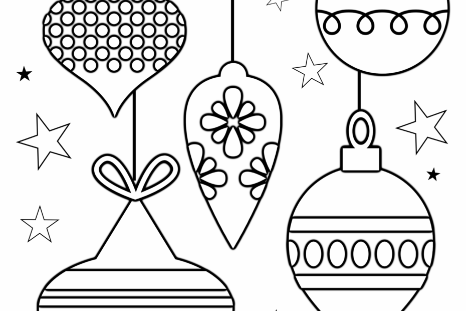 Christmas Coloring Sheets Free Printable Kids Printables