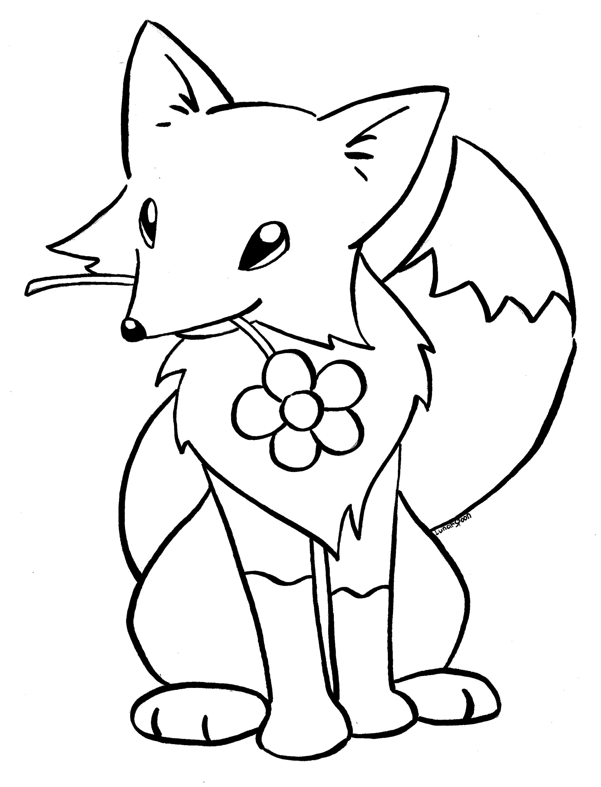Christmas Fox Coloring Pages Coloring Pages For All Ages Coloring Home Christmas Fox Coloring Pages Coloring Pages For All Ages Coloring Home