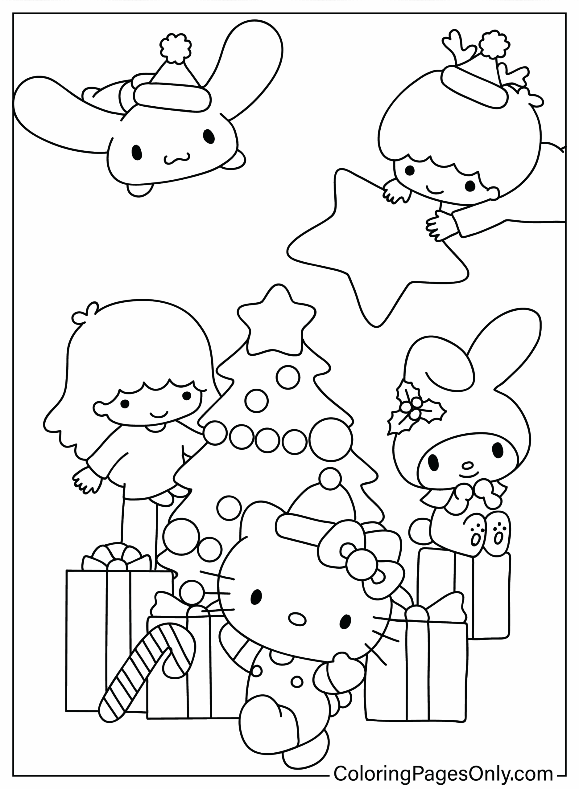 Christmas Hello Kitty Coloring Page Free Printable Coloring Pages Christmas Hello Kitty Coloring Page Free Printable Coloring Pages