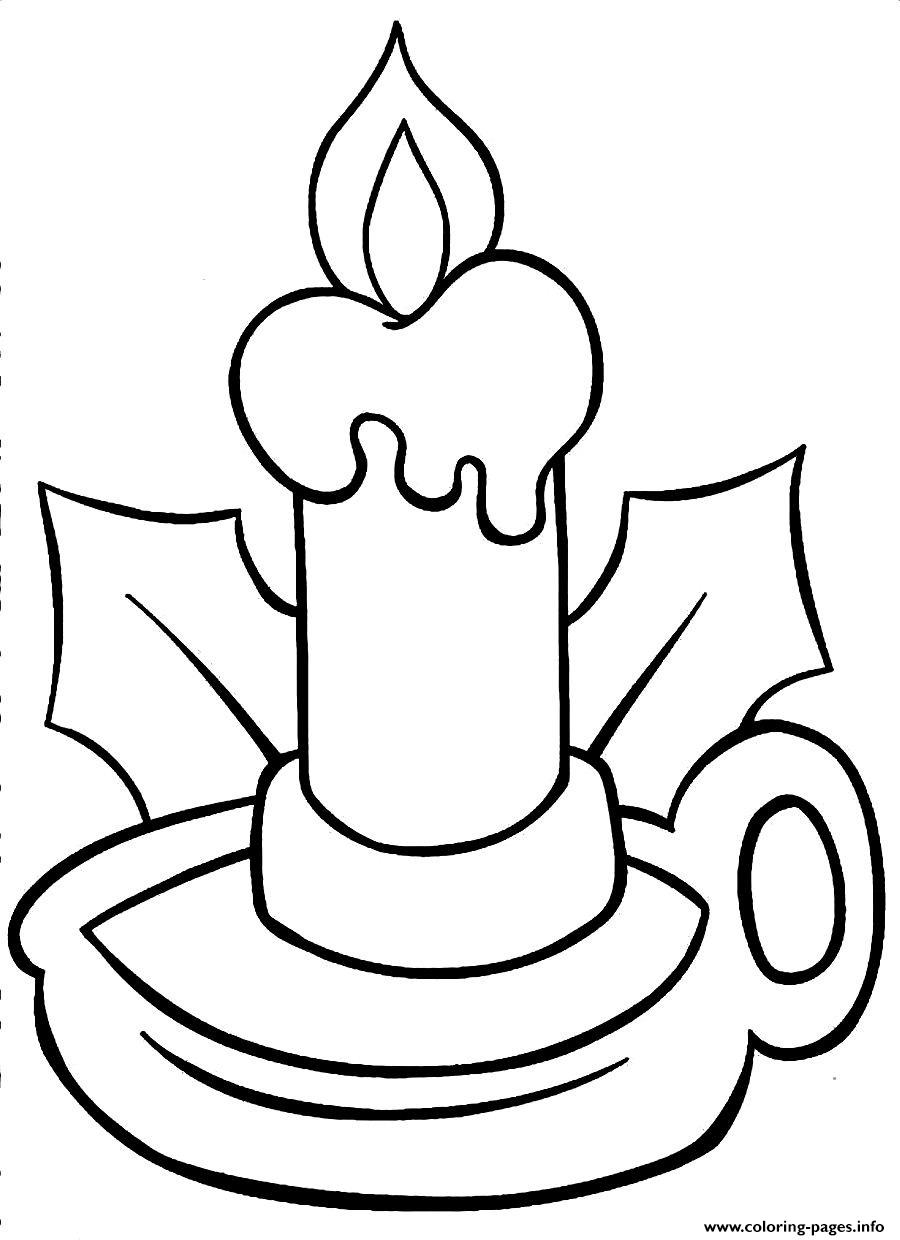 Christmas Light Bulb Coloring Pages Printable