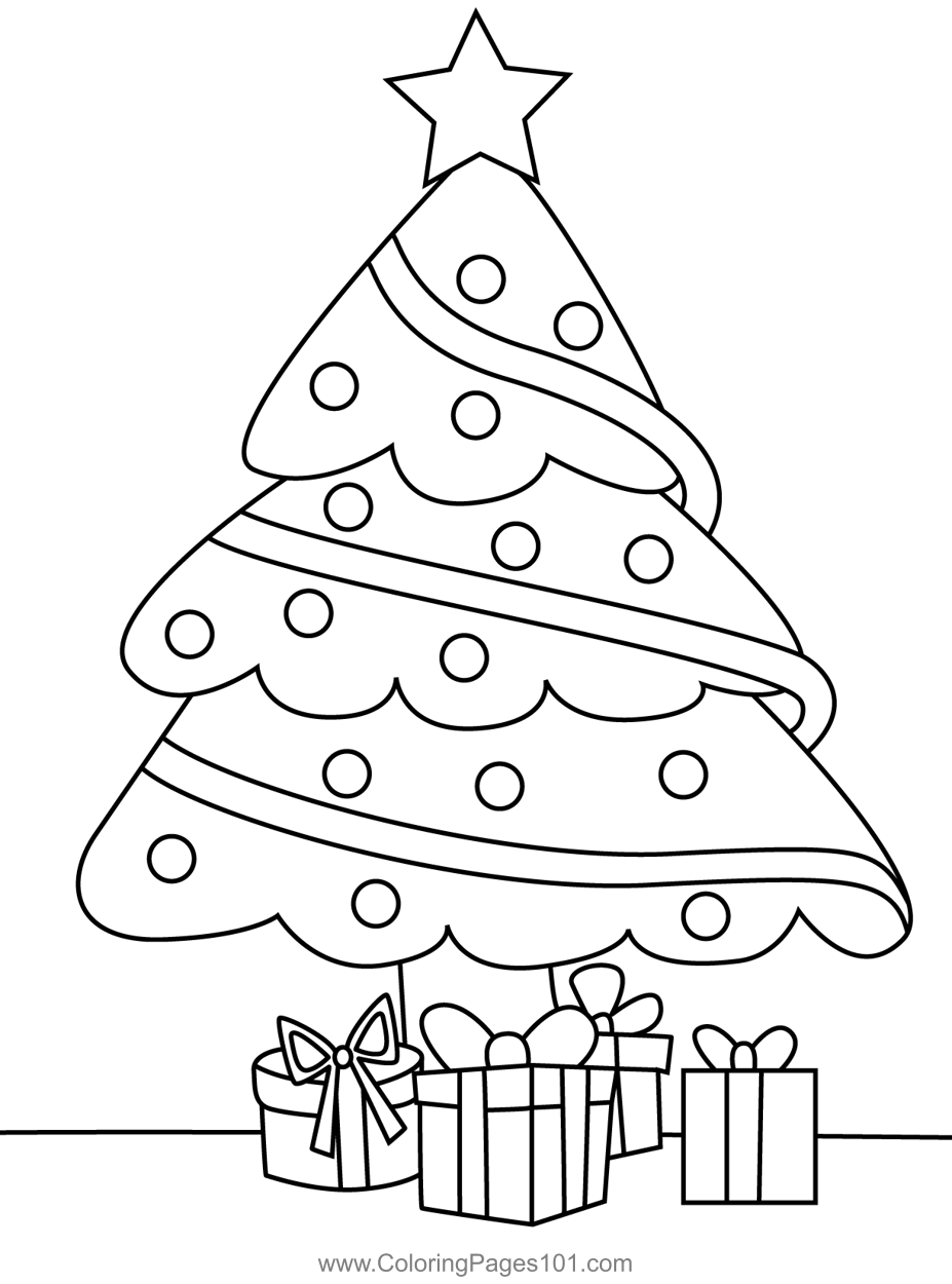 Christmas Tree Coloring Page For Kids Free Christmas Tree Printable Christmas Tree Coloring Page For Kids Free Christmas Tree Printable