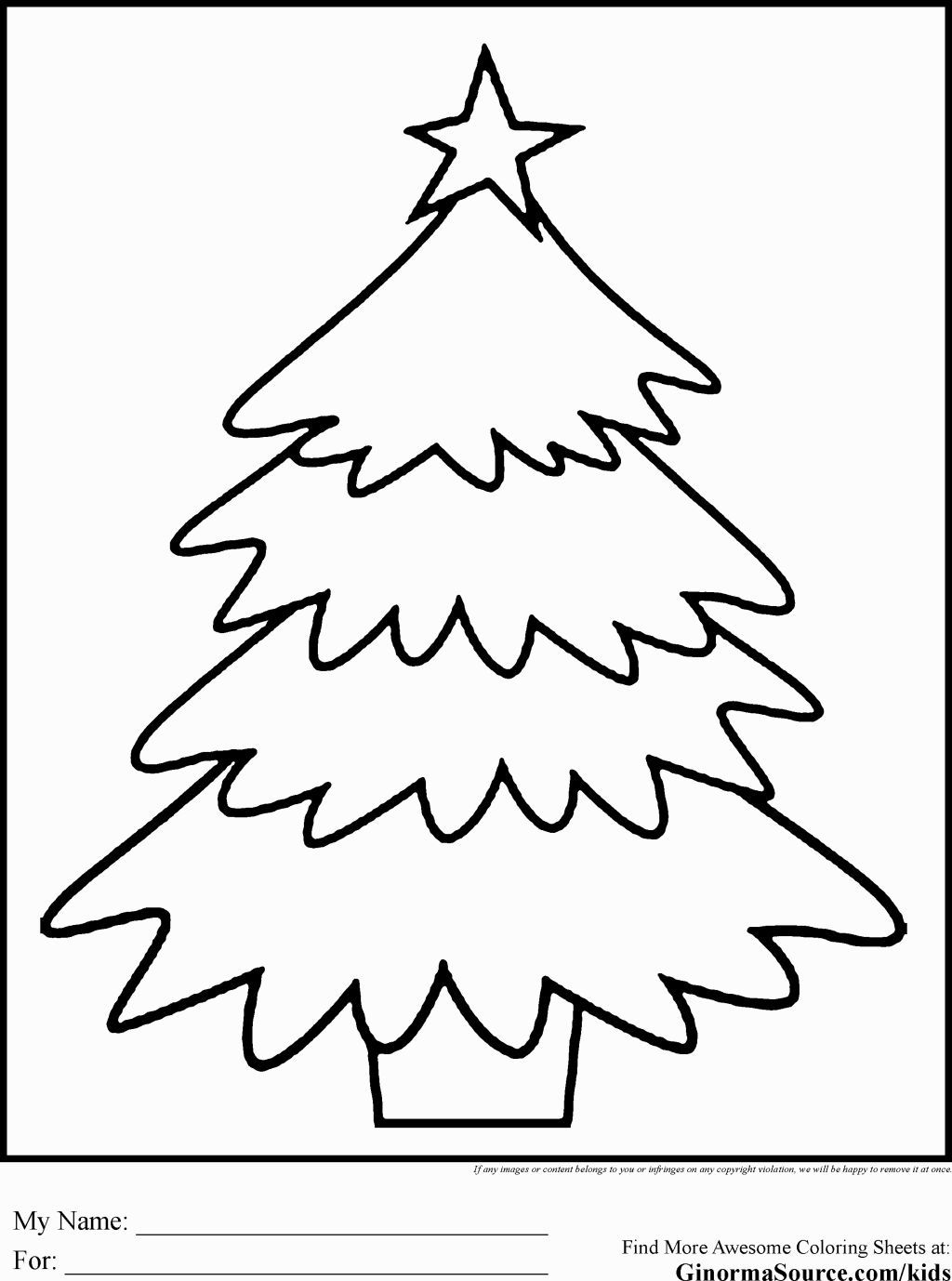 Christmas Tree Coloring Pages Free Printable Christmas Tree Coloring Pages Free Printable