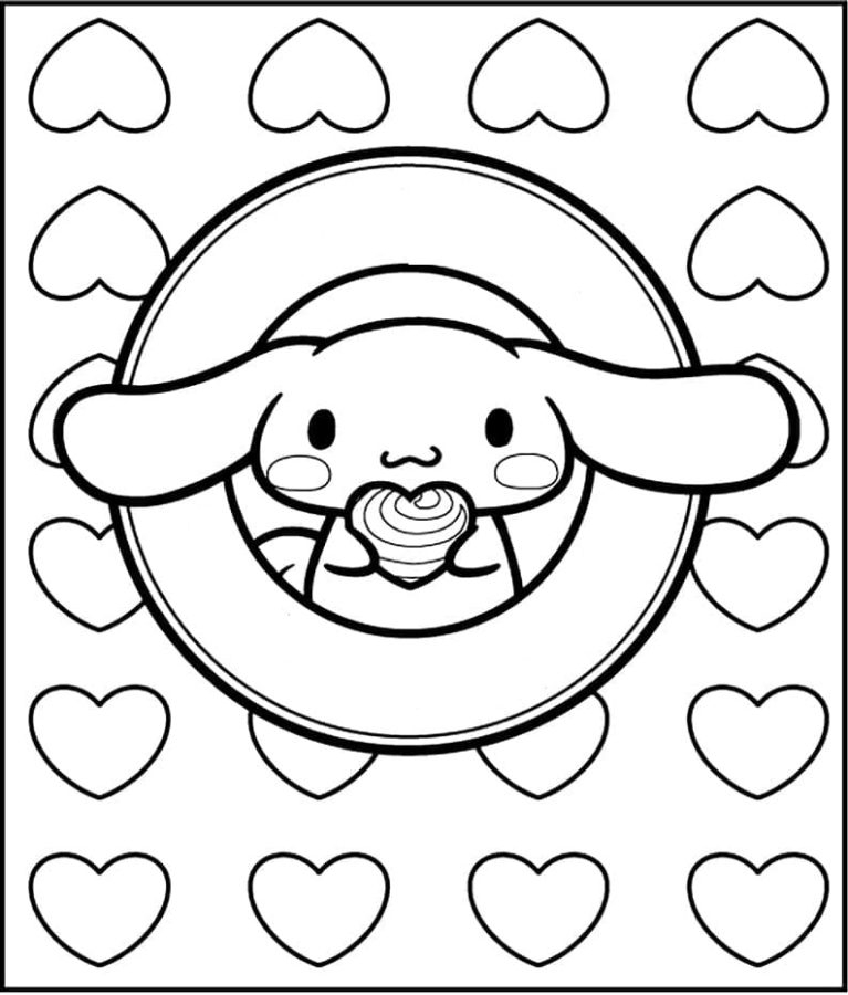 Cinnamoroll Sanrio Coloring Page Free Printable Coloring Pages Porn 