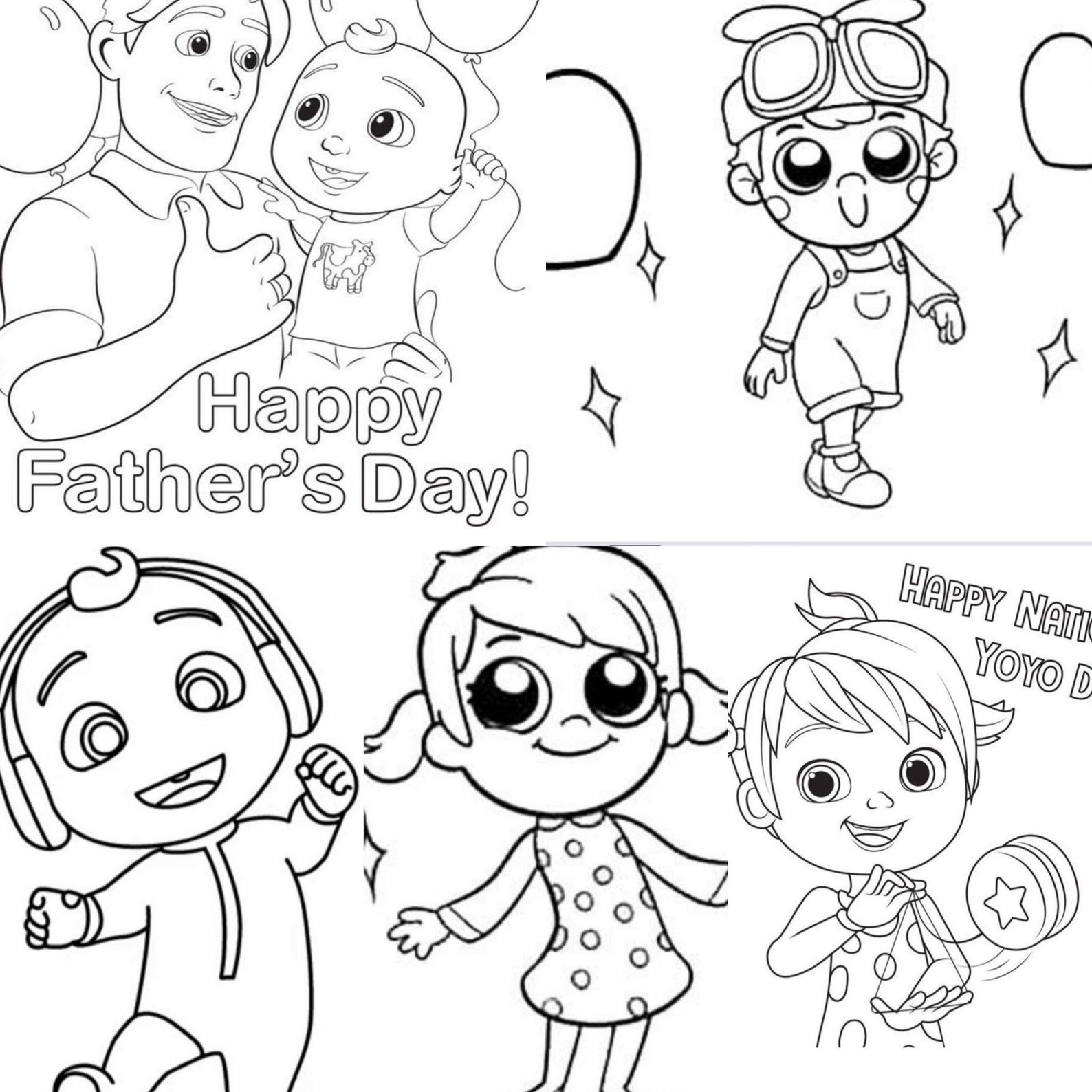 Cocomelon Coloring Pages To Print