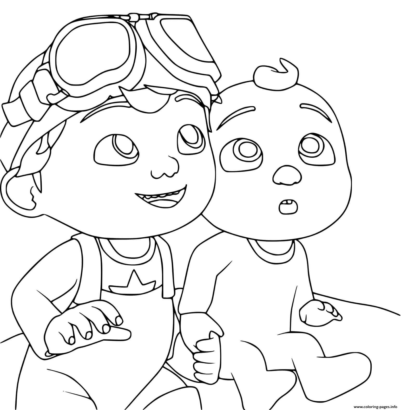 Cocomelon Coloring Sheets Cocomelon Coloring Sheets