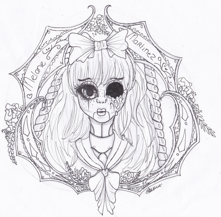 Collection Of Melanie Martinez Coloring Book Pages Free Printable