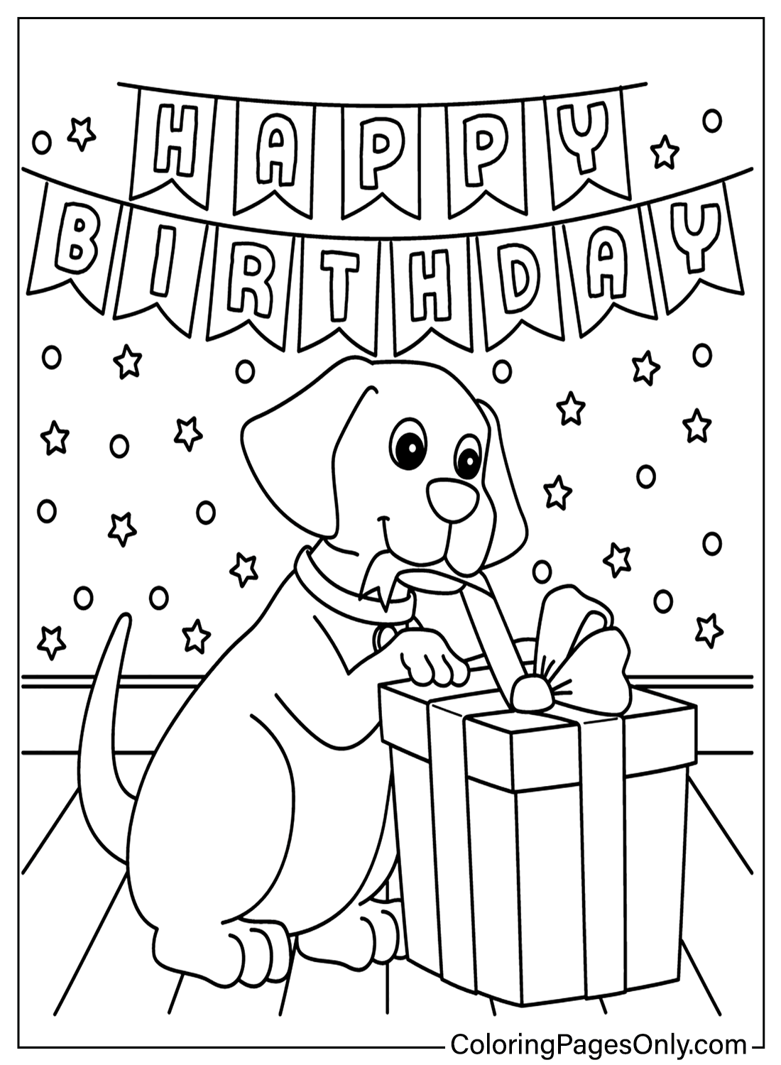 Color Page Happy Birthday Free Printable Coloring Pages Color Page Happy Birthday Free Printable Coloring Pages