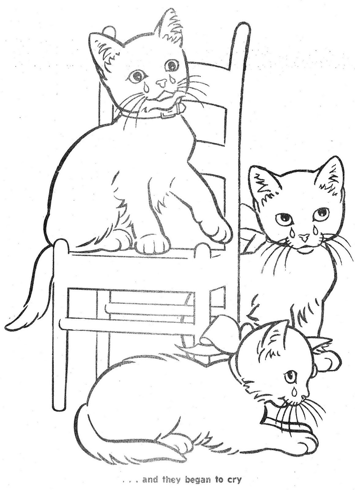 printable kittens coloring pages printable kittens coloring pages
