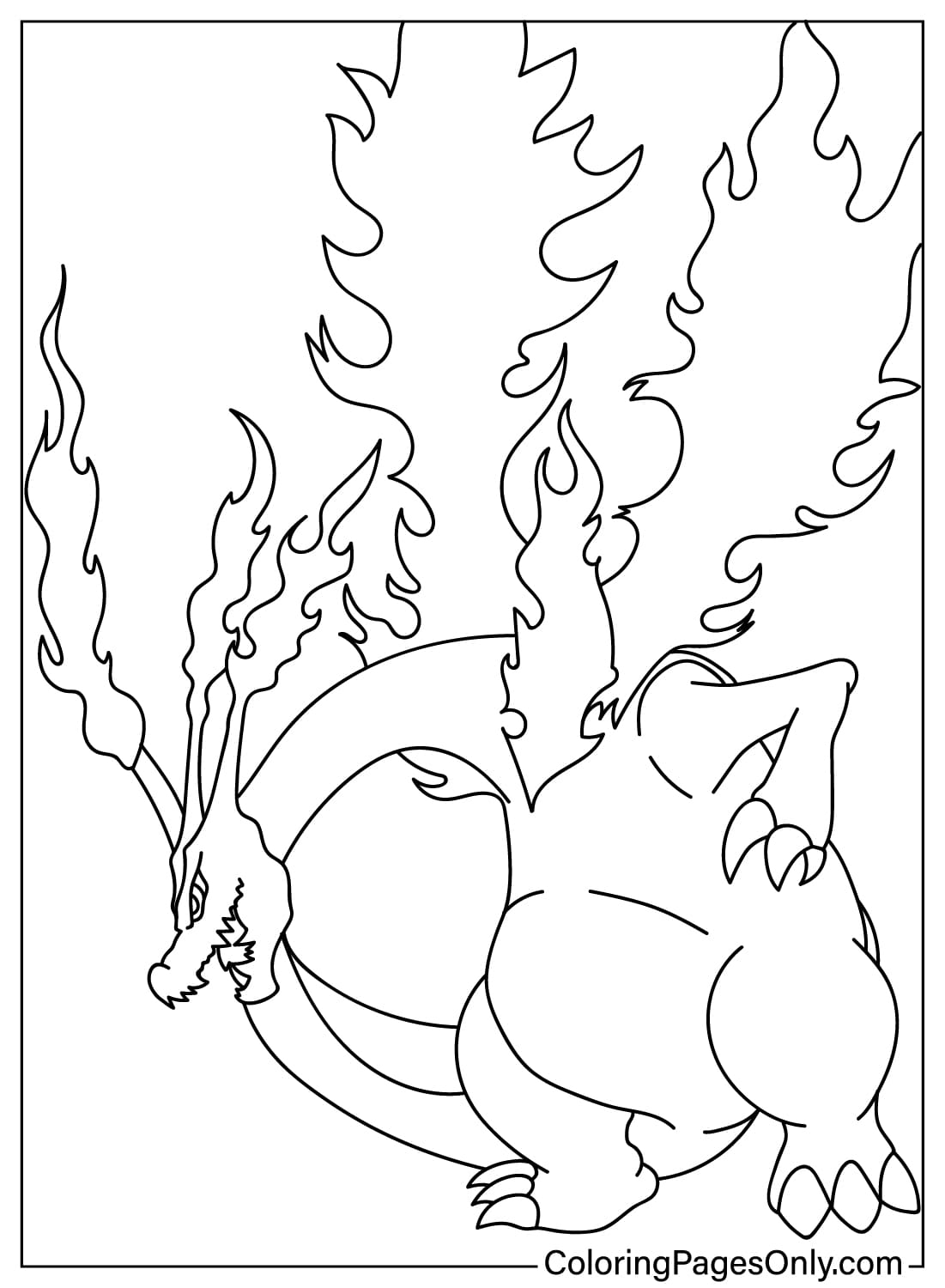 cute charizard coloring pages pdf cute charizard coloring pages pdf