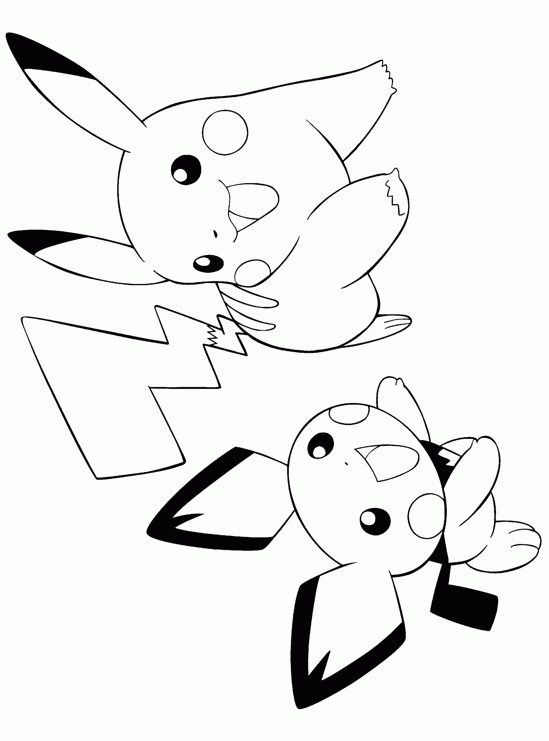 Coloring Page Pokemon Coloring Pages 543