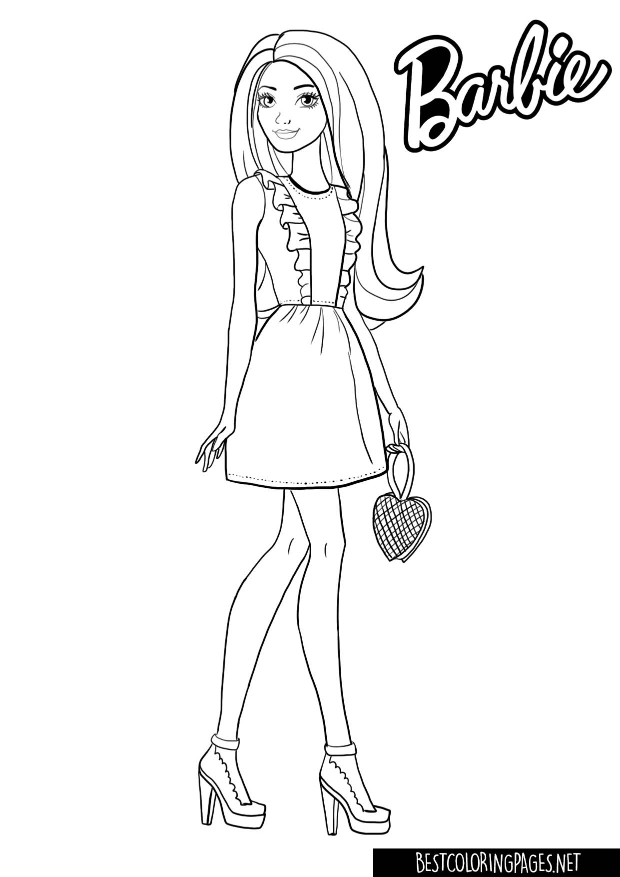 Coloring Pages Barbie Free Printable Coloring Pages Coloring Pages Barbie Free Printable Coloring Pages