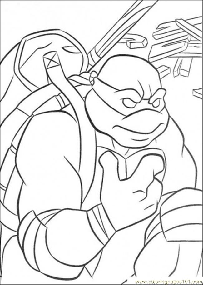 donatello coloring pages printable
