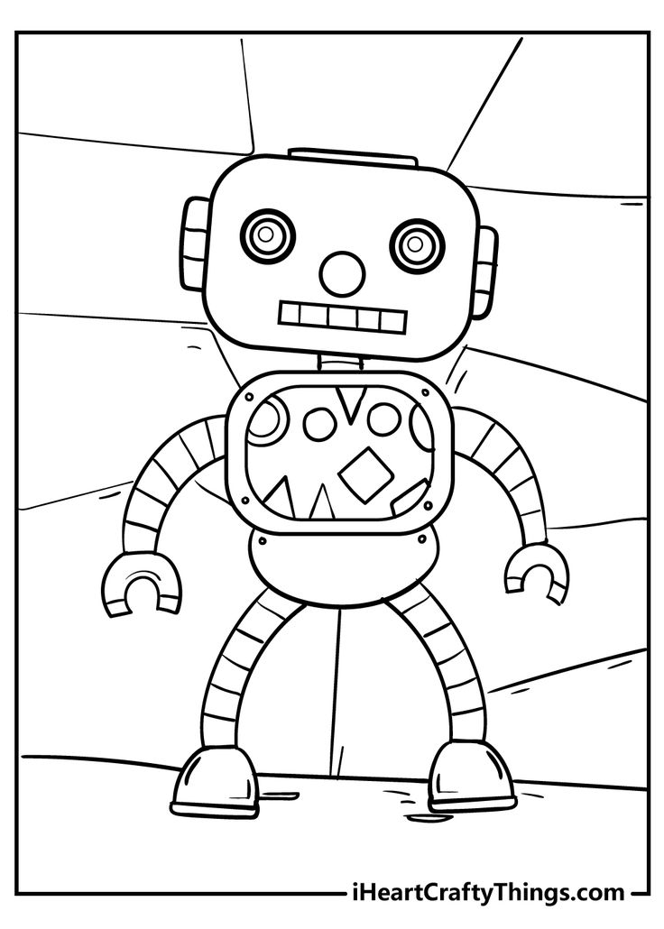 Coloring Pages For Boys Easy Coloring Pages Cute Coloring Pages 