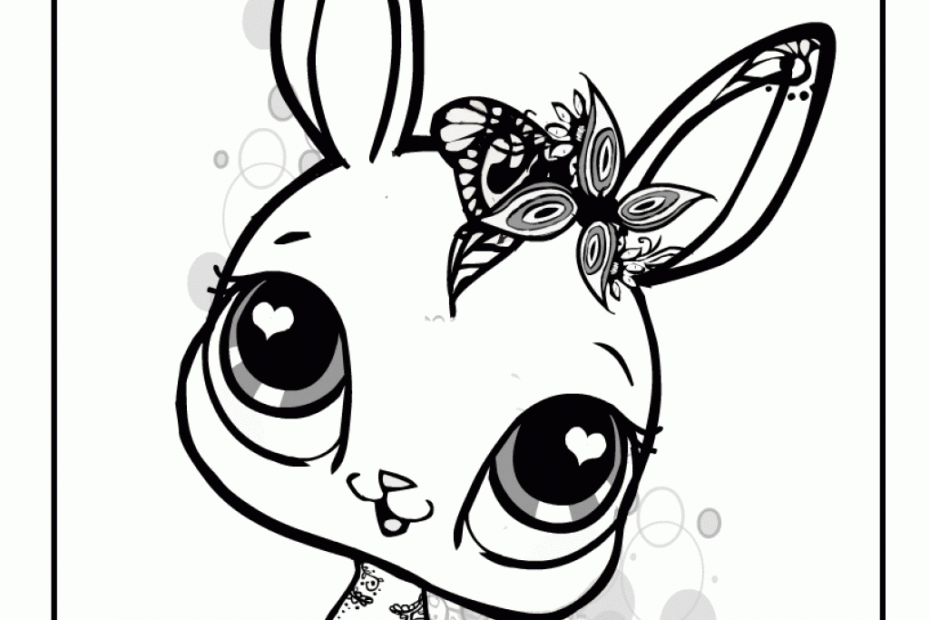 Coloring Pages For Cute Animals Coloring Home
