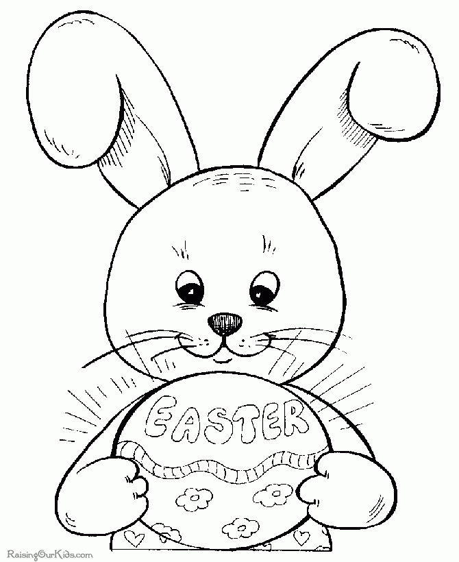 Coloring Pages For Easter 005 Coloring Pages For Easter 005