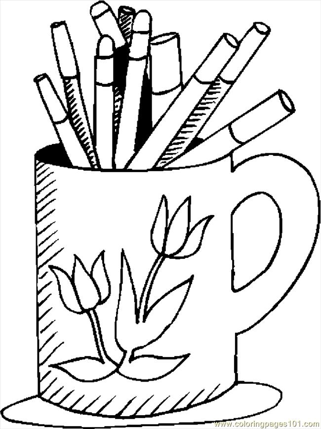 Coloring Pages For Markers At GetColorings Free Printable 
